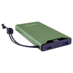 Intenso F20000 powerbanka Li-Pol, 20000 mAh, Quick Charge, Dodávka energie, USB-A, USB-C®, zelená