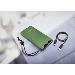 Intenso F20000 powerbanka Li-Pol, 20000 mAh, Quick Charge, Dodávka energie, USB-A, USB-C®, zelená
