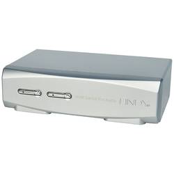 LINDY Lindy KVM Switch Pro - KVM-Switch - 2 x KVM port(s) přepínač KVM DisplayPort myš, klávesnice 3840 x 2160 Pixel