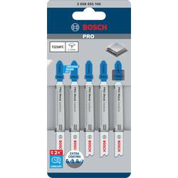 Bosch Accessories 2608655106 List přímočaré pily NA kov T121AFC, 92 mm, 5 ks.“; a „Tel.“ pilové listy NA Medium T121 5 ks