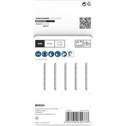 Bosch Accessories 2608655106 List přímočaré pily NA kov T121AFC, 92 mm, 5 ks.“; a „Tel.“ pilové listy NA Medium T121 5 ks