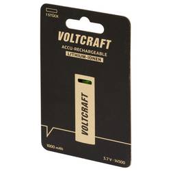 VOLTCRAFT VC-14500 speciální akumulátor 14500 Flat-Top lithiová 3.7 V 1000 mAh 1 ks