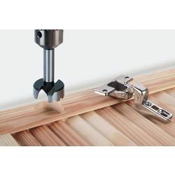 Wolfcraft 3326000 Foersterův vrták, čelní fréza 45 mm Celková délka 90 mm válcová stopka 1 ks