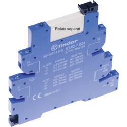 Finder 93.62.8.230 patice pro relé S úchytným třmenem , s LED diodou, S EMV odrušením , Finder řada 34, Finder 34.51, Finder 34.81, Tray, 1 ks