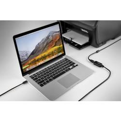 Renkforce USB kabel USB 2.0 USB-C ® zástrčka, USB-A zásuvka 10.00 m černá Aktivní se zesílením signálu, pozlacené kontakty RF-5067256