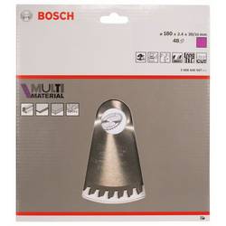 Bosch Accessories Multi Material 2608640507 tvrdokovový pilový kotouč 180 x 30 x 2.4 mm Počet zubů (na palec): 48 1 ks