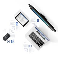 Hama optická myš, přenos Bluetooth®, bezdrátový, 6 tlačítko, 2400 dpi, černá