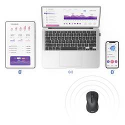 Hama optická myš, přenos Bluetooth®, bezdrátový, 6 tlačítko, 2400 dpi, černá