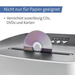 Dahle 404P DESKSIDE, P-4 skartovačka 21 listů na kousky 4 x 35 mm P-4 40 l Křížový řez CD, DVD, kancelářské sponky, kreditní karty