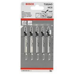 Bosch Accessories 2608630031 Pilový plátek do kmitací pily T 101 AO - Clean for Wood 5 ks