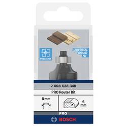 Bosch Accessories 2608628340 zaoblovací fréza, tvrdokov, Délka 53 mm, Ø hřídele 8 mm