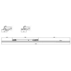 Deko Light Linear Pro LED pásové reflektory 3fázové 50 W LED bílá