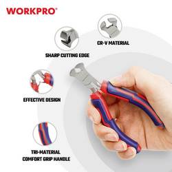 WorkPro WP231098 Univerzální Mini čelní štípací kleště 100 mm