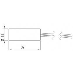 Picotronic laserový modul lineární červená 2.5 mW LE635-2.5-3 (12 x 32)