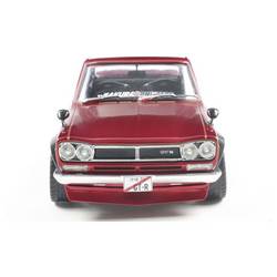 Solido model osobního automobilu Nissan Skyline (C10) HoaKOSUKA červená hotový model Model osobního automobilu