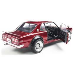 Solido model osobního automobilu Nissan Skyline (C10) HoaKOSUKA červená hotový model Model osobního automobilu