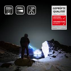 Ansmann LED ruční akumulátorová svítilna Future HS1000FR, 330 lm, 1600-0055-510