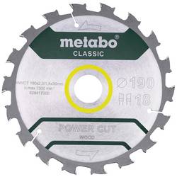 Metabo 628417000 pilový kotouč 190 x 30 mm Počet zubů (na palec): 18 1 ks