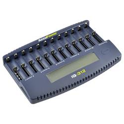 AccuPower IQ312 nabíječka akumulátorů NiCd, NiMH, Li-Ion 10340 , 10350 , 10440, 10500 , 12500 , 12650 , 13500 , 13650 , 14500, 14650 , 16340, 16650, 17335 ,