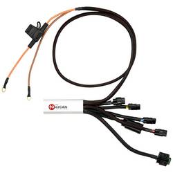 HEX ezCAN ezCAN für BMW R1200 LC 1250 LC 4kanálový manažer příslušenství Vhodné pro značku auta: BMW (Motorrad) 76 mm x 30 mm x 16 mm s micro USB přípojkou