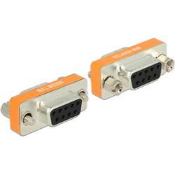 Delock 65570 sériový adaptér [1x D-SUB zásuvka 9pólová - 1x D-SUB zásuvka 9pólová] stříbrná 0 mm