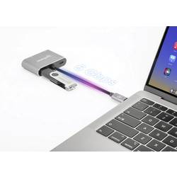 Manhattan USB-C® dokovací stanice USB-C to HDMI & VGA 4-in-1 Docking-Konverter Vhodné pro značky (dokovací stanice pro notebook): univerzální napájení USB-C®