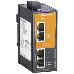 Weidmüller IE-INJ-EL02-2GTPOE PoE injektor 1 GBit/s IEEE802.3af (15,4 W), IEEE802.3at (30 W)