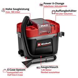 Einhell Professional TP-VC 18/10 Li BL L-Solo 2347155 Akumulátorový vysavač pro mokré a suché vysávání 10 l prachová třída L certifikováno