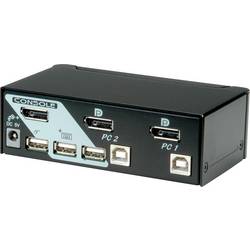 Roline přepínač KVM DisplayPort klávesnice 2560 x 1600 Pixel