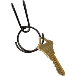 NITE Ize klíčenka KSQR-01-R6 SqueezeRing Easy Load Key Clip černá 1 ks