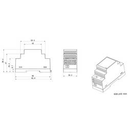 TRU COMPONENTS TC-10580808 síťový zdroj na DIN lištu 12 V/DC 2 A 24 W Počet výstupů:1 x Obsah 1 ks