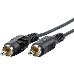 Value cinch audio kabel [1x cinch zástrčka - 1x cinch zástrčka] 2.50 m černá
