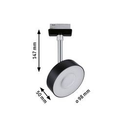 Paulmann Circle svítidla do lištových systémů (230 V) URail 5 W LED černá (matná)