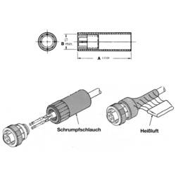 TE Connectivity 54123-1 těsnění pro kulatý faston, 1 ks