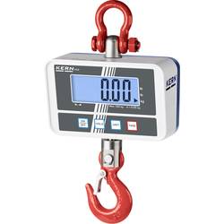 Kern HCD 300K-1 jeřábová váha HCD 300K-1 Max. váživost 300 kg Rozlišení 100 g na baterii vícebarevná