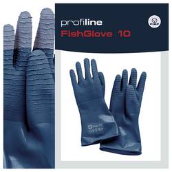FIAP 1702 profiline přírodní latex Rukavice na ryby Velikost rukavic: 10 1 ks