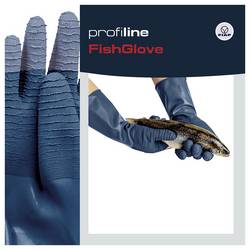 FIAP 1702 profiline přírodní latex Rukavice na ryby Velikost rukavic: 10 1 ks