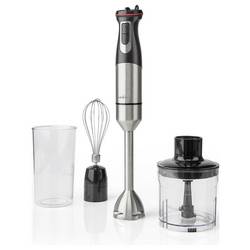 Nedis KAHB400CAL tyčový mixér 800 W hliník, černá