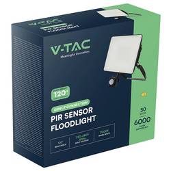 V-TAC VT-4949-FC 23849 venkovní LED reflektor Energetická třída (EEK2021): E (A - G) 50 W Barvy světla (LED svítidlo): studená bílá