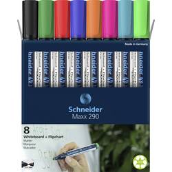 Schneider Schreibgeräte Whiteboard-Marker Maxx 290 8er Set sortiert, 6+2 Aktion 129098 popisovač na bílé tabule 8 ks
