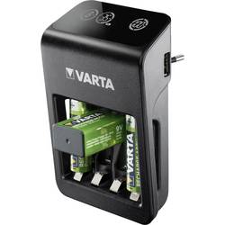 Varta LCD Plug Charger+ 4x 56706 nabíječka akumulátorů NiMH AAA, AA, 9 V