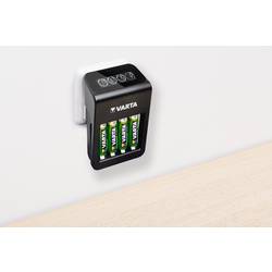 Varta LCD Plug Charger+ 4x 56706 nabíječka akumulátorů NiMH AAA, AA, 9 V