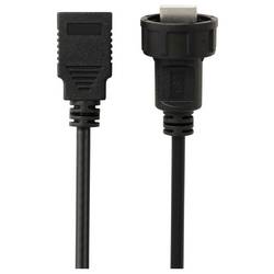TRU COMPONENTS TC-E13T-MU2-MWA/FU2-NWA-0.5PV-S TC-13543540 USB konektor 0.5 m, 1 ks