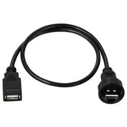 TRU COMPONENTS TC-E13T-MU2-MWA/FU2-NWA-0.5PV-S TC-13543540 USB konektor 0.5 m, 1 ks