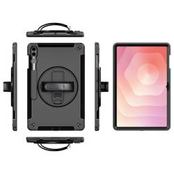 JT Berlin Rugged Kickstand & Handstrap obal na tablet Samsung Galaxy Tab S11 Ultra, Galaxy Tab S10 Ultra, Galaxy Tab S9 Ultra, Galaxy Tab S8 Ultra černá