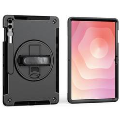JT Berlin Rugged Kickstand & Handstrap obal na tablet Samsung Galaxy Tab S11 Ultra, Galaxy Tab S10 Ultra, Galaxy Tab S9 Ultra, Galaxy Tab S8 Ultra černá