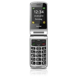 beafon SL495 2G telefon pro seniory - véčko tlačítko SOS, nabíjecí stanice černá, stříbrná