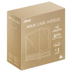 Asus 90DC00R3-B19000 midi tower PC skříň bílá
