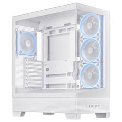 Asus 90DC00R3-B19000 midi tower PC skříň bílá