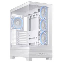 Asus 90DC00R3-B19000 midi tower PC skříň bílá
